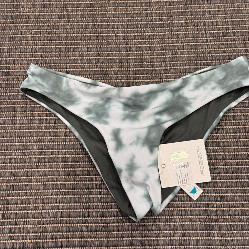 Elegant Tie-Dye Bikini Bottom
